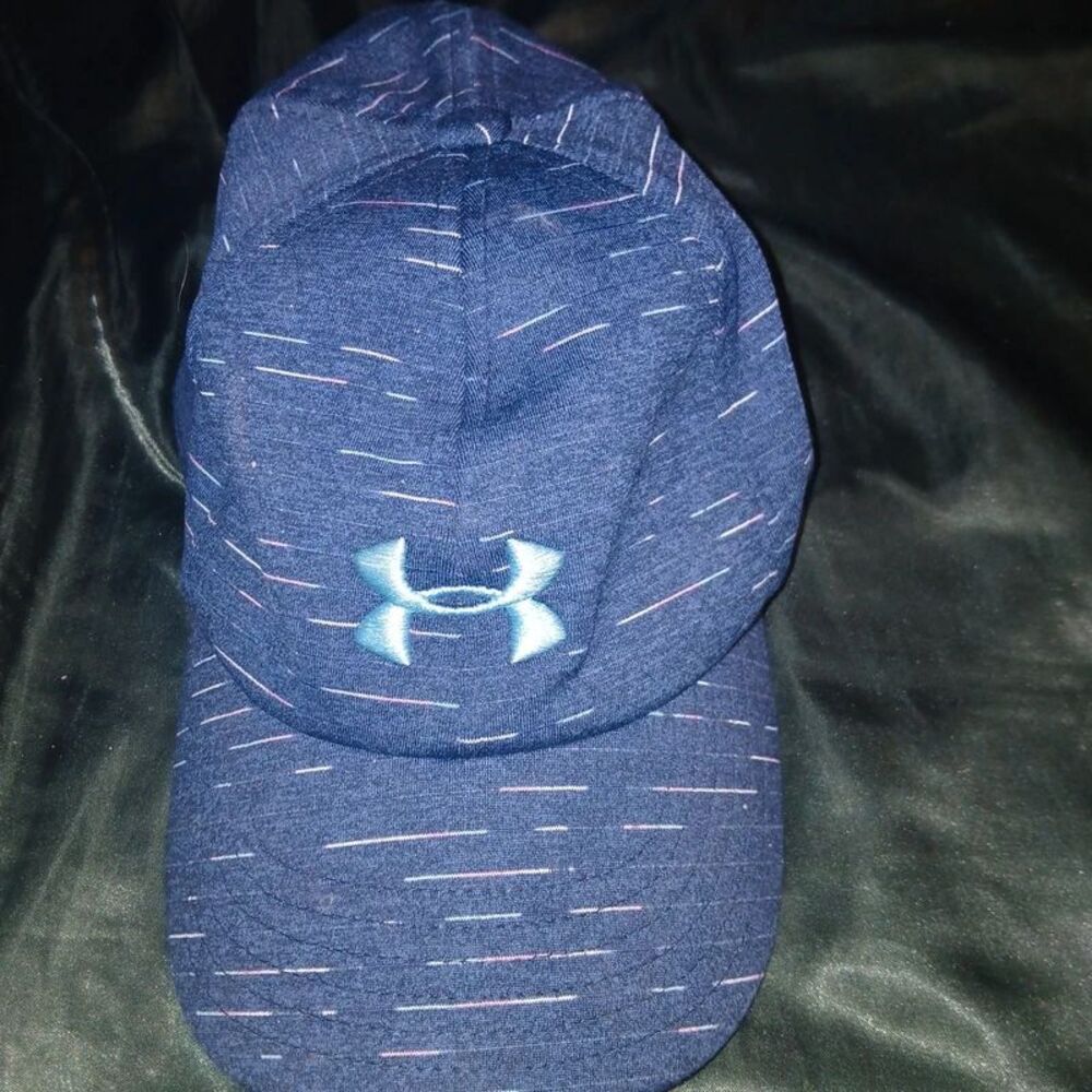Under Armour Youth Space Dye Baseball Cap - Navy / Multi-Color